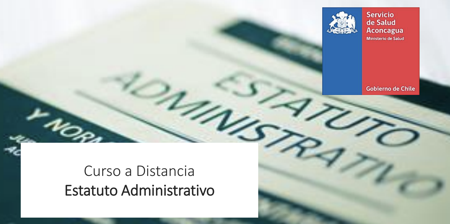 CURSO ESTATUTO ADMINISTRATIVO